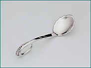 Zilveren lepel (model Jensen) uit 1931