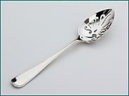 Zilveren olijflepel model antiekfilet 1906-1953