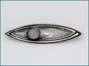 Zilveren broche Reggers gemaakt tussen 1934-1953