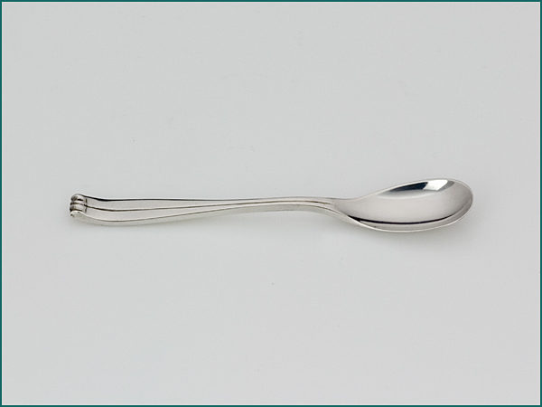 12 zilveren mokkkalepels 1943-1953-8692