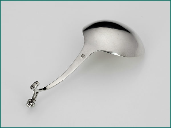 Zilveren roomlepel 1807-1811 (Leeuwarden)-9235