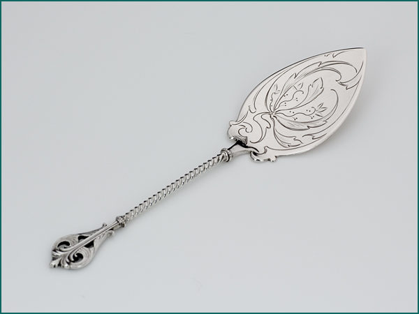 Zilveren Art Nouveau petitfourschep 1858-1905-0