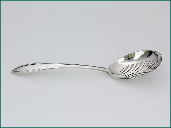 Zilveren olijflepel gemaakt tussen 1926-1953-6870
