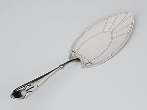 Zilveren taartschep-0