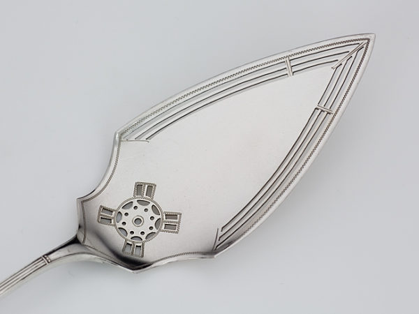 Zilveren taartschep-9670