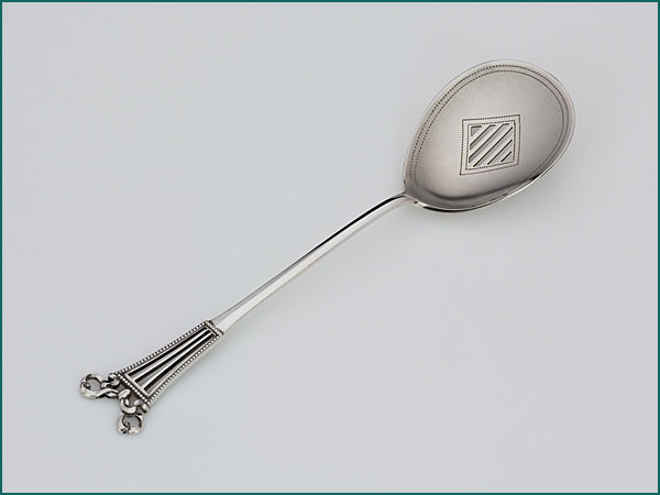 Zilveren (olijf)lepeltje 1906-1924-0