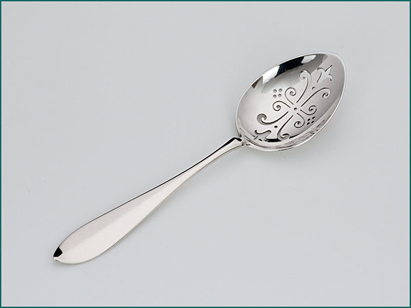 Zilveren olijflepel uit 1907-0