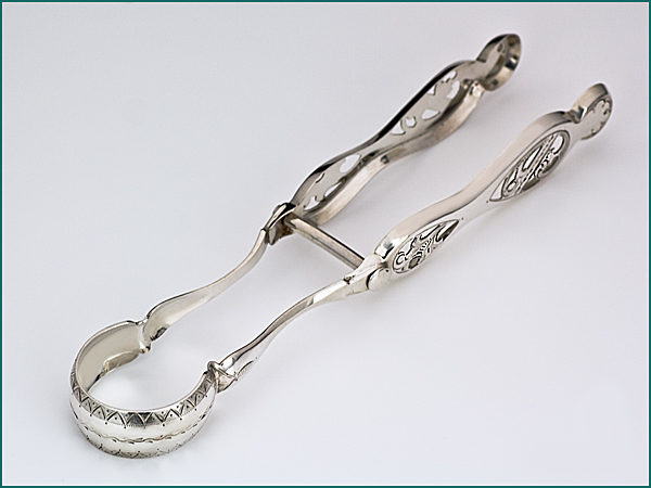 Zilveren dientang met gravering uit 1873-8624