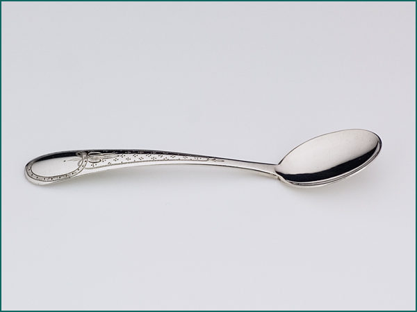 12 zilveren ijslepels met gravering uit 1875-5068