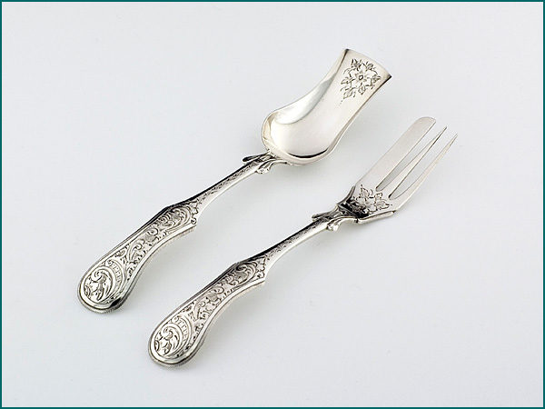 Zilveren gembercouvert met gravering uit 1851-0