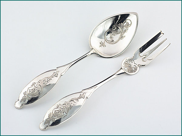 Zilveren gembercouvert met gravering uit 1871-0