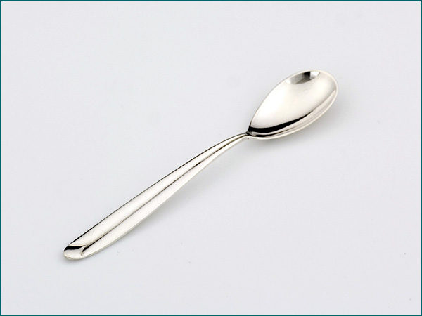 12 zilveren theelepels gemaakt tussen 1906-1953-3263