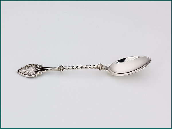 12 zilveren theelepels 1858-1905-6043