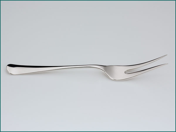 Zilveren vleesdienvork model Hollands glad 250 uit 1942-6764