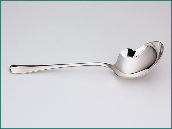 Zilveren aardappellepel ontwerp Christa Ehrlich uit 1947-5060