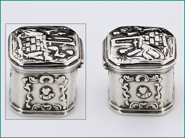 Zilveren loddereindoosje uit 1789-8206