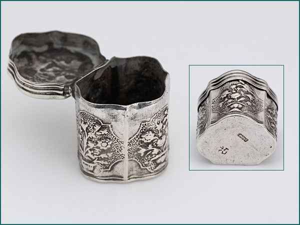 Zilveren loddereindoosje uit 1778-6572