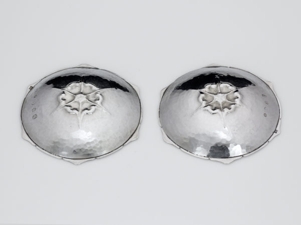 Stel zilveren schaaltjes-10156