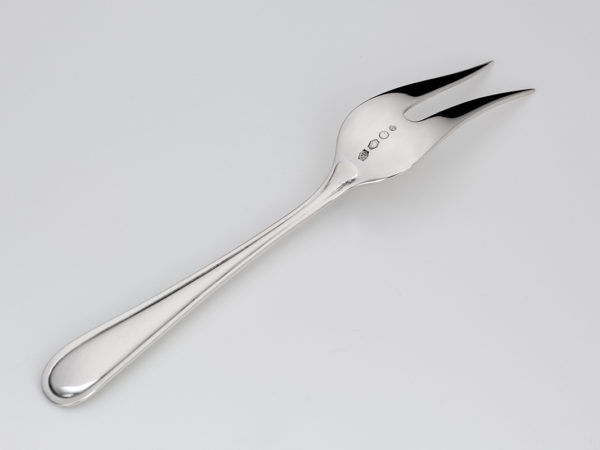 Zilveren vleesdienvork model Prinses 251 uit 1942-10951