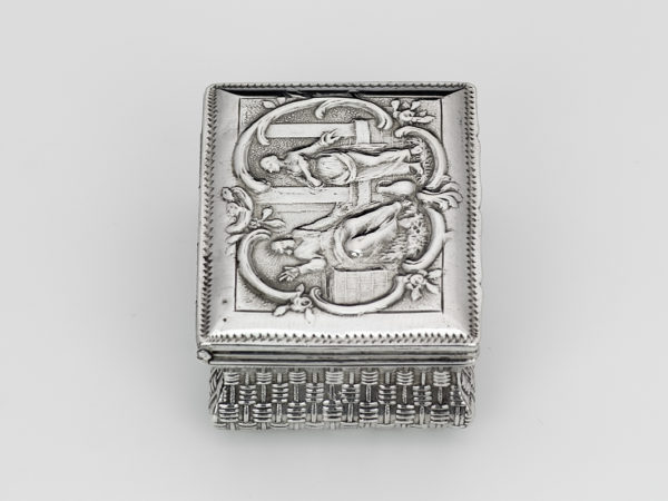 Zilveren snuifdoos uit 1803-10903