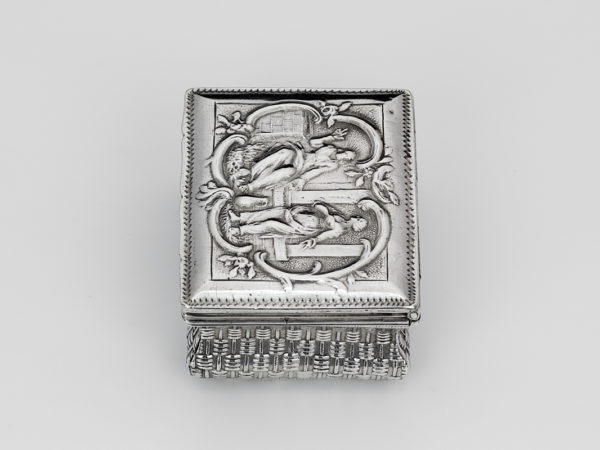 Zilveren snuifdoos uit 1803-10907