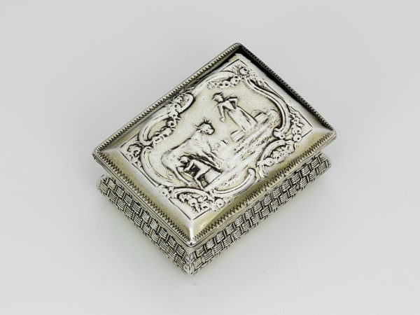 Zilveren (verguld) snuifdoos 1795-11250