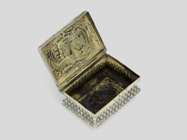 Zilveren (verguld) snuifdoos 1795-11247