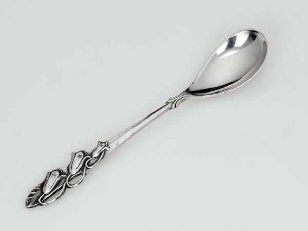 12 zilveren espresso/mokkalepeltjes 1941-1953-11415