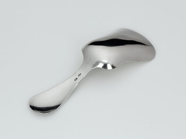 Zilveren theeschep met gravering 1858-1905-11425