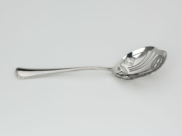 Zilveren natfruitschep dubbelrond 1906-1908-11651