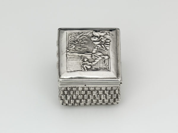 Zilveren snuifdoos uit 1801-11825