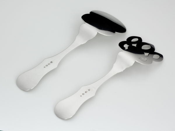 Zilveren cakecouvert met gravering uit 1872/73-12199