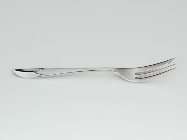 12 grote zilveren gebaksvorken model 210 1925-1953 in etui-12446