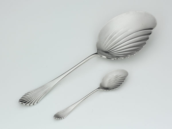 Zilveren ijsset model waaier uit 1908-12932