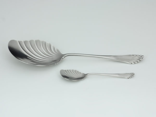 Zilveren ijsset model waaier uit 1908-12931