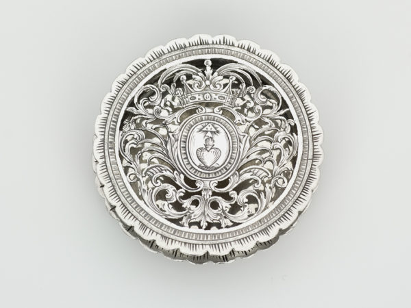 Zilveren muskusdoosje ca. 1700-13190