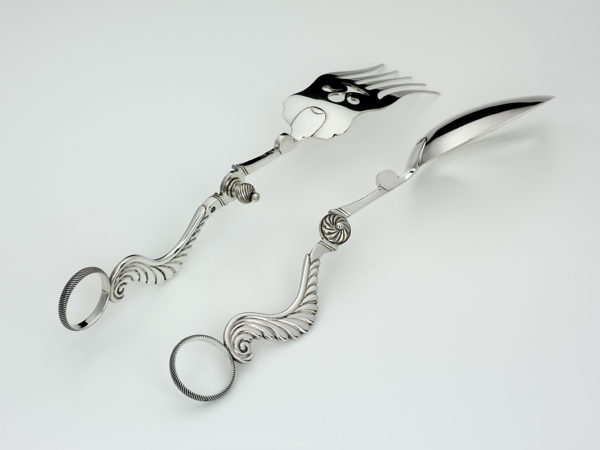 Zilveren sladientang uit 1838-13633