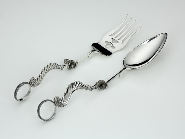 Zilveren sladientang uit 1838-13637