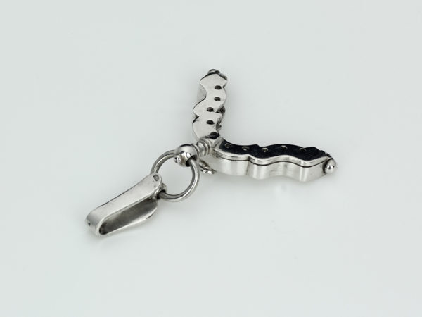 Zilveren miniatuur tasbeugel met tashaak 1727-1734-13894