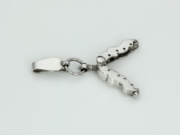Zilveren miniatuur tasbeugel met tashaak 1727-1734-13893