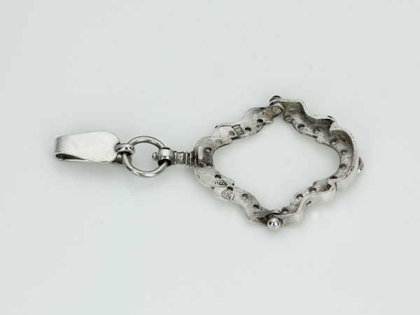 Zilveren miniatuur tasbeugel met tashaak 1727-1734-13892