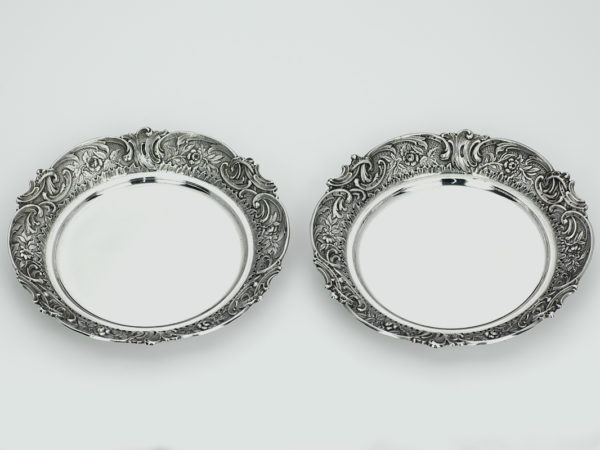 Stel zilveren flessenbakken uit 1896-14216