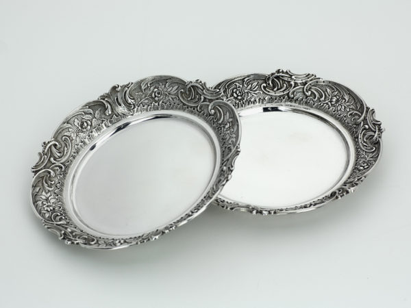 Stel zilveren flessenbakken uit 1896-14214