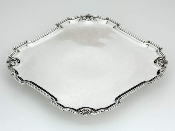 Zilveren cabaret op standring uit 1735 (Leiden)-14302