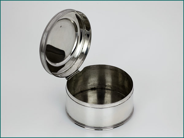 Zilveren koektrommel uit 1842-14509