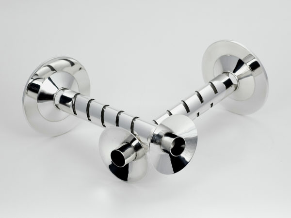 Stel modern zilveren kandelaars-14620