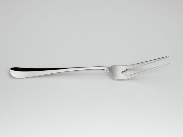 Zilveren vleesdienvork model Hollands glad 1060 uit 1940-14848