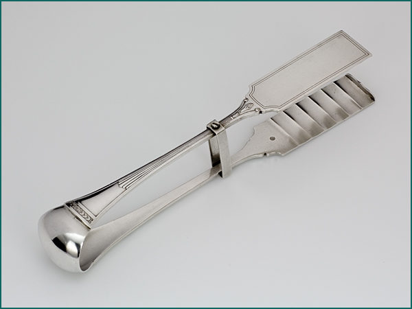 Zilveren aspergetang model Empire uit 1907-0