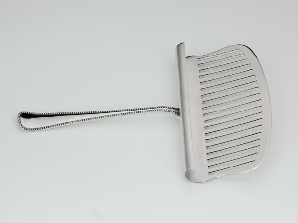 Zilveren aspergeschep met parelrand uit 1930-15033