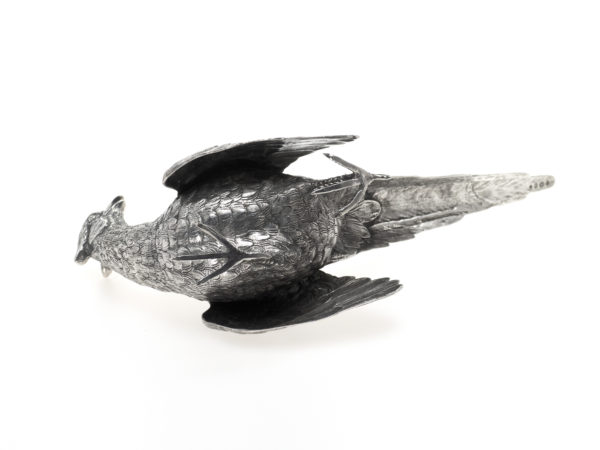 Zilveren tafelstuk fazant uit 1958-15234